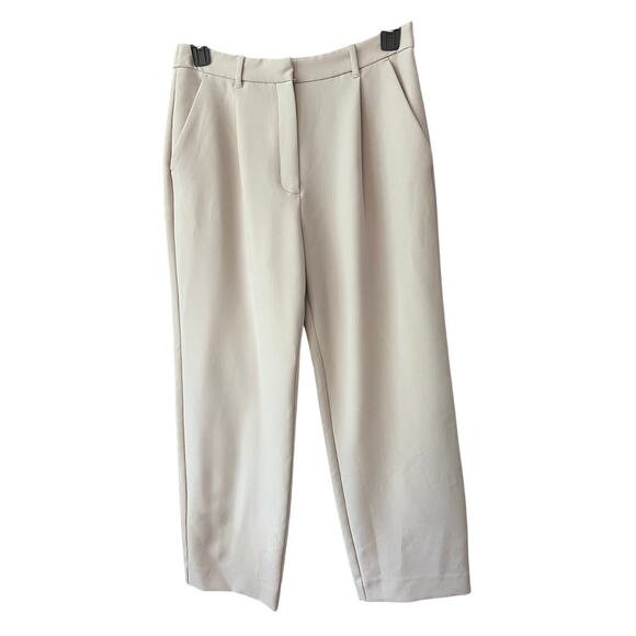 Abercrombie & Fitch Sloane Tailored Straight Pant‎ Grey Trousers - Picture 1 of 6